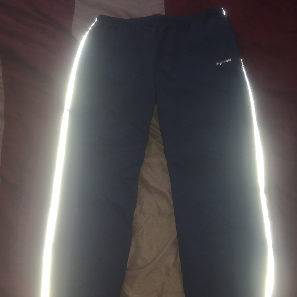 SUPREME REFLECTIVE JOGGERS FW16